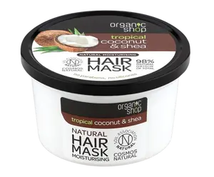 ORGANIC SHOP Maska na vlasy Kokos & máslovník 250 ml