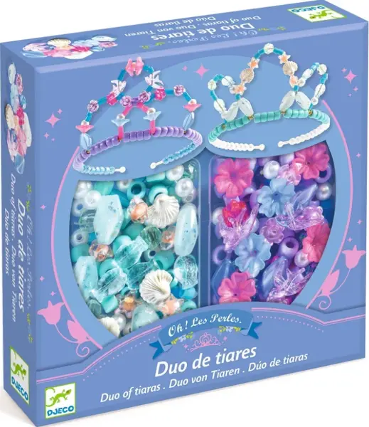 Sada na výrobu čelenek - modrá