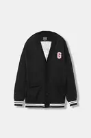 Dětský kardigan s příměsí vlny Guess černá barva, J5YR11 Z3OF0