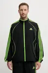 Mikina adidas Originals Teamgeist pánská, černá barva, s aplikací, JW5866