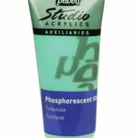 Fosforeskující barva Pébéo 100ml – tyrkysová