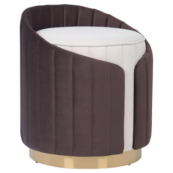 MID.YOU TABURET, textil, 40/45 cm