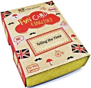 Fun Card English: Telling the Time - Dwornik Pawel