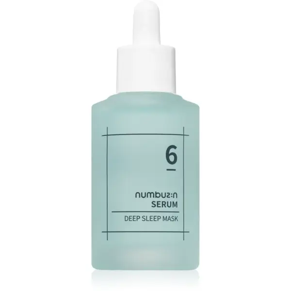 Numbuzin No. 6 Deep Sleep Mask Serum noční sérum pro intenzivní hydrataci pleti 50 ml
