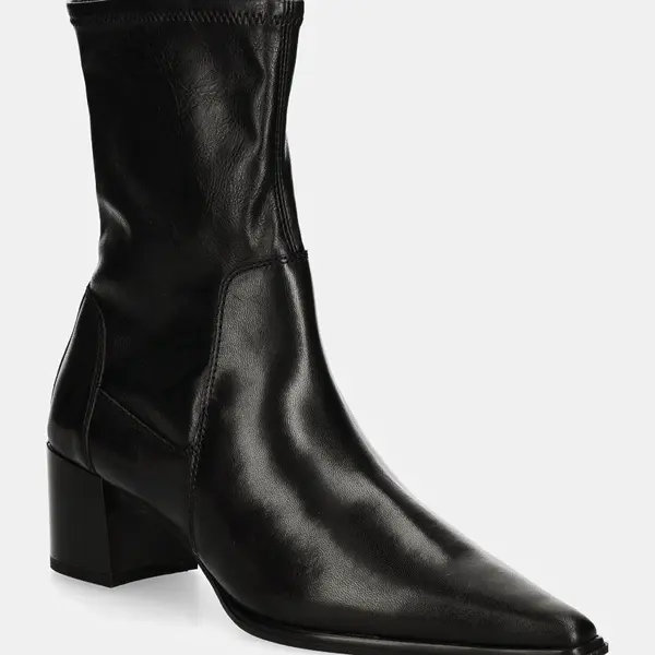Nízké kozačky Vagabond Shoemakers GISELLE dámské, černá barva, na podpatku, 5654-202-20