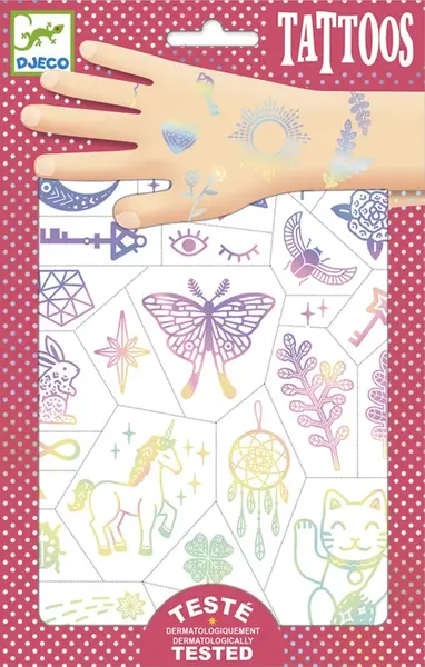 Tetování Duhový šťastný svět