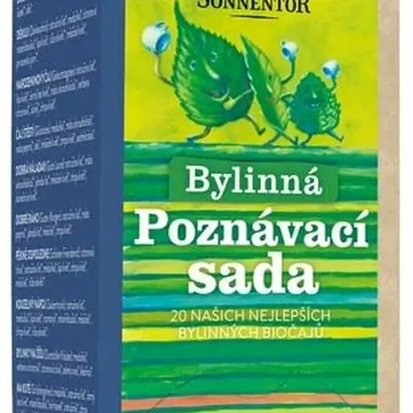 Bylinná poznávací sada (čaj bio, bylinná směs, porcovaný, 28,5 g)