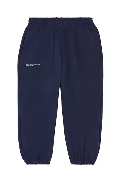 Kalhoty Pangaia BABY 365 MIDWEIGHT TRACK PANTS tmavomodrá barva, 10000656