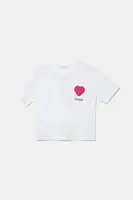 Dětské bavlněné tričko Guess bílá barva, J5GI23 K8HM4