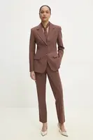 Oblekové kalhoty s rovnými nohavicemi Answear.LAB