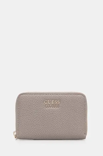 Peněženka Guess BRENTON hnědá barva, SWPG96 48140