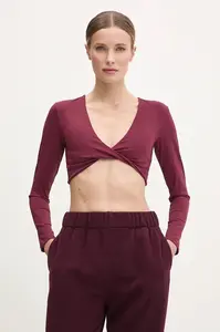 Tričko na jógu s dlouhým rukávem JOYINME Luna Twist