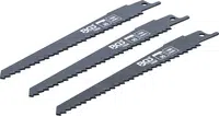 BGS technic Pilové listy na dřevo, do pily ocasky, 150 mm, 3 ks - BGS 74530
