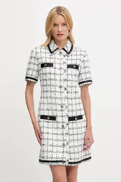 Šaty z vlněné směsi Karl Lagerfeld