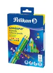 Pastelky Combino 12 barev, trojhranné, silné