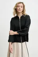 Bunda Answear.LAB černá barva