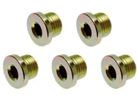 BGS technic Zátky - výpustné šrouby olejových van, různé rozměry, sada 5 ks - BGS Rozměry: M20x1,5 mm