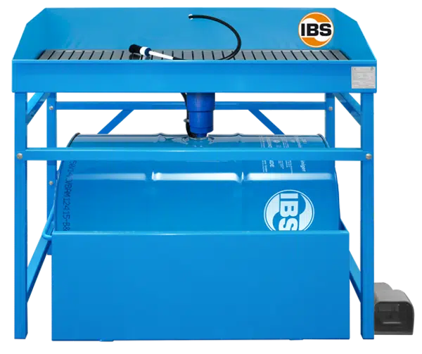 IBS Scherer Mycí stůl typ M-500 200 litrů, extra nosnost 500 kg, elektrické čerpadlo, štětec - IBS