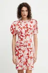Šaty Victoria Beckham růžová barva, mini, 1225WDR006087G