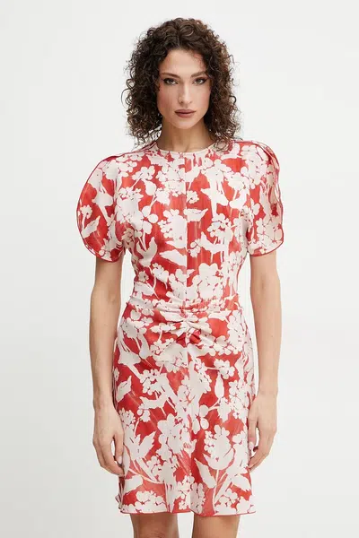Šaty Victoria Beckham růžová barva, mini, 1225WDR006087G