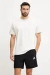 Bavlněné tričko adidas ALL SZN CB Colorblock béžová barva, s aplikací, JJ3679