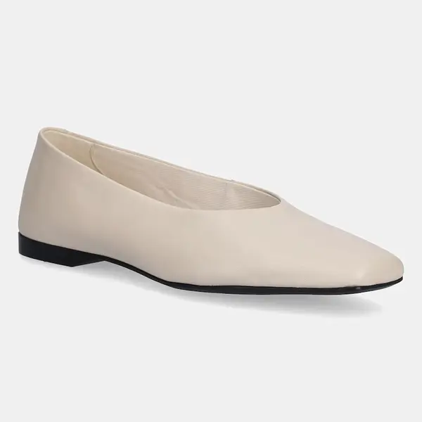 Kožené baleríny Vagabond Shoemakers DELIA béžová barva, 5907-101-02