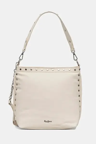 Kabelka Pepe Jeans CASSIDY MAI béžová barva, PL031651
