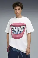 Bavlněné tričko Puma PUMA x A$AP ROCKY bílá barva, 633388