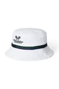 Dětský bavlněný klobouk Polo Ralph Lauren Wimbledon Collection