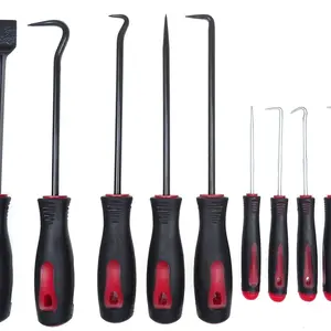 QUATROS Sada na odstranění gufer (simeringů), těsnění - 9 kusů háčků, hrotů, škrabek - QS14122