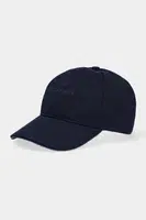 Bavlněná baseballová čepice Paul&Shark tmavomodrá barva, hladká, 25417119