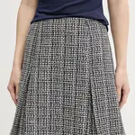 Sukně HUGO černá barva, mini, 50542649