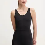 Sportovní kombinéza Under Armour Motion černá barva, s kulatým výstřihem, 1390364