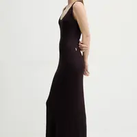 Šaty Remain fialová barva, maxi, 5024612232