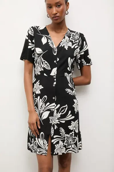 Lněné šaty Answear.LAB