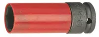 Nástrčná hlavice 1/2" s krytkou na ALU, pro rázové utahováky, 22 mm - JONNESWAY S18A4122 Velikost: 22 mm