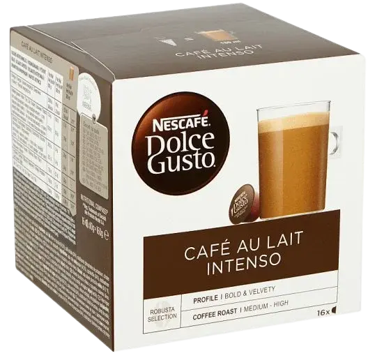 NESCAFÉ Dolce Gusto® Café au Lait Intenso kávové kapsle 16 ks