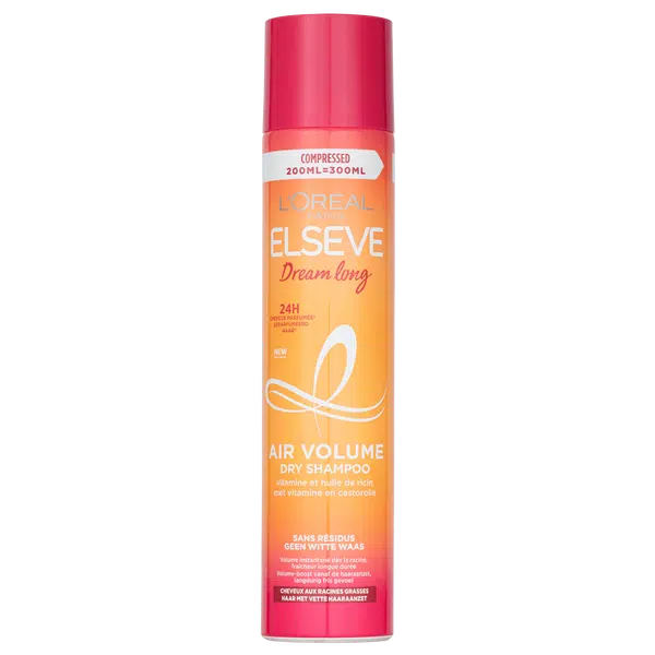 L'ORÉAL PARIS ELSEVE Dream Long Air Volume Suchý Šampon 200 ml