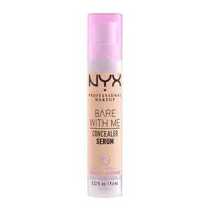 NYX PROFESSIONAL MAKEUP Bare With Me Zklidňující sérum a korektor 2v1 - odstín 03 Vanilla 9.6 ml