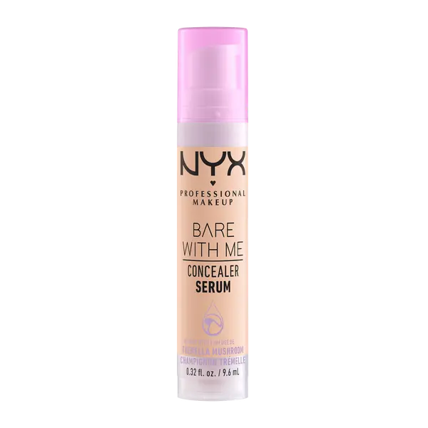 NYX PROFESSIONAL MAKEUP Bare With Me Zklidňující sérum a korektor 2v1 - odstín 03 Vanilla 9.6 ml