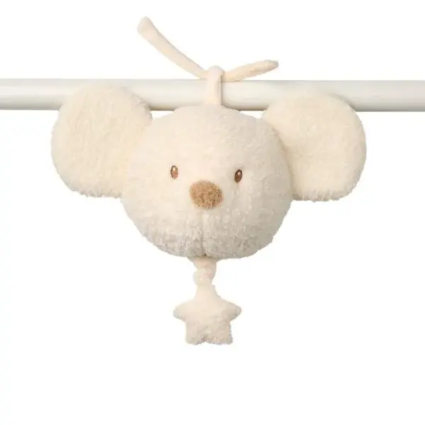 NATTOU Hračka hudební Teddy myška 16 cm