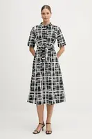 Bavlněné šaty Dkny