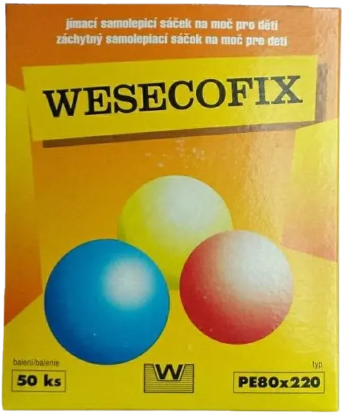 WESECOFIX Sáček na moč dětský PE80x220 samolepící 50 ks
