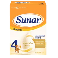 SUNAR Complex 4 batolecí mléko 600 g