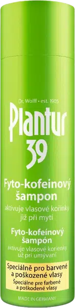 PLANTUR 39 Fyto-kofeinový šampon barvené vlasy 250 ml