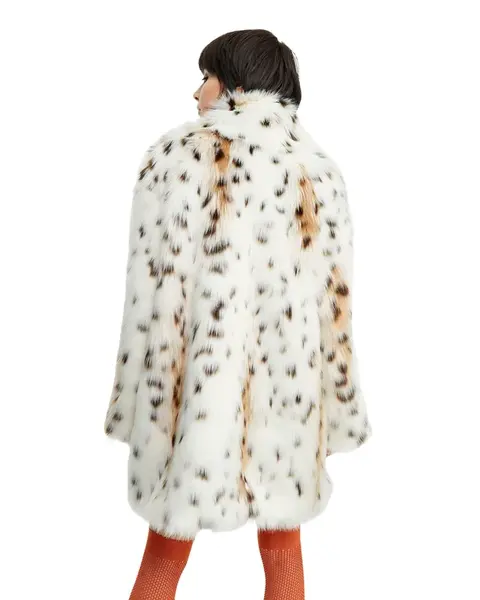 Aniye By dámský kabát s leopardím vzorem