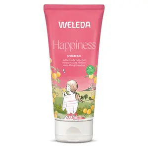 WELEDA Happiness Grepový sprchový gel 200 ml, poškozený obal