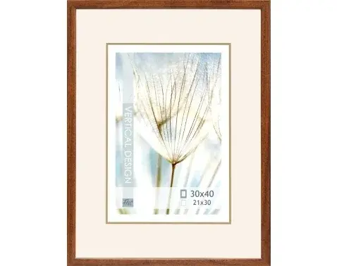 Fotorámeček Giulia 30x40 cm, přírodní tmavá