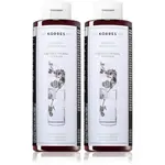 Korres Aloe & Dittany Set šampon pro normální až jemné vlasy DUO BALENÍ