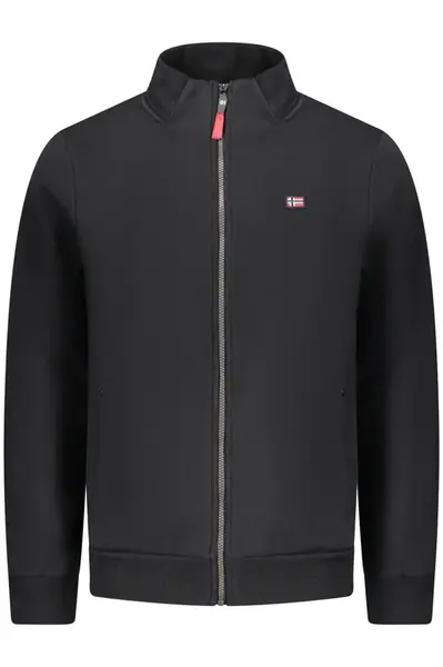 Černá pánská mikina na zip